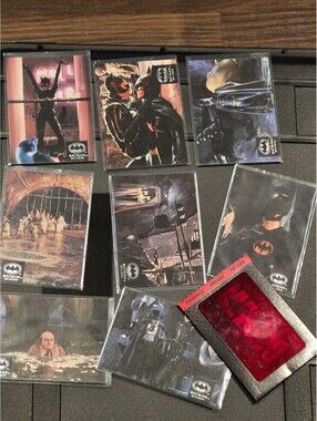 1992 topps stadium club batman returns cards